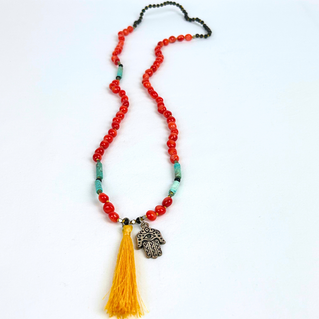 Necklace, Hamsa Ambition