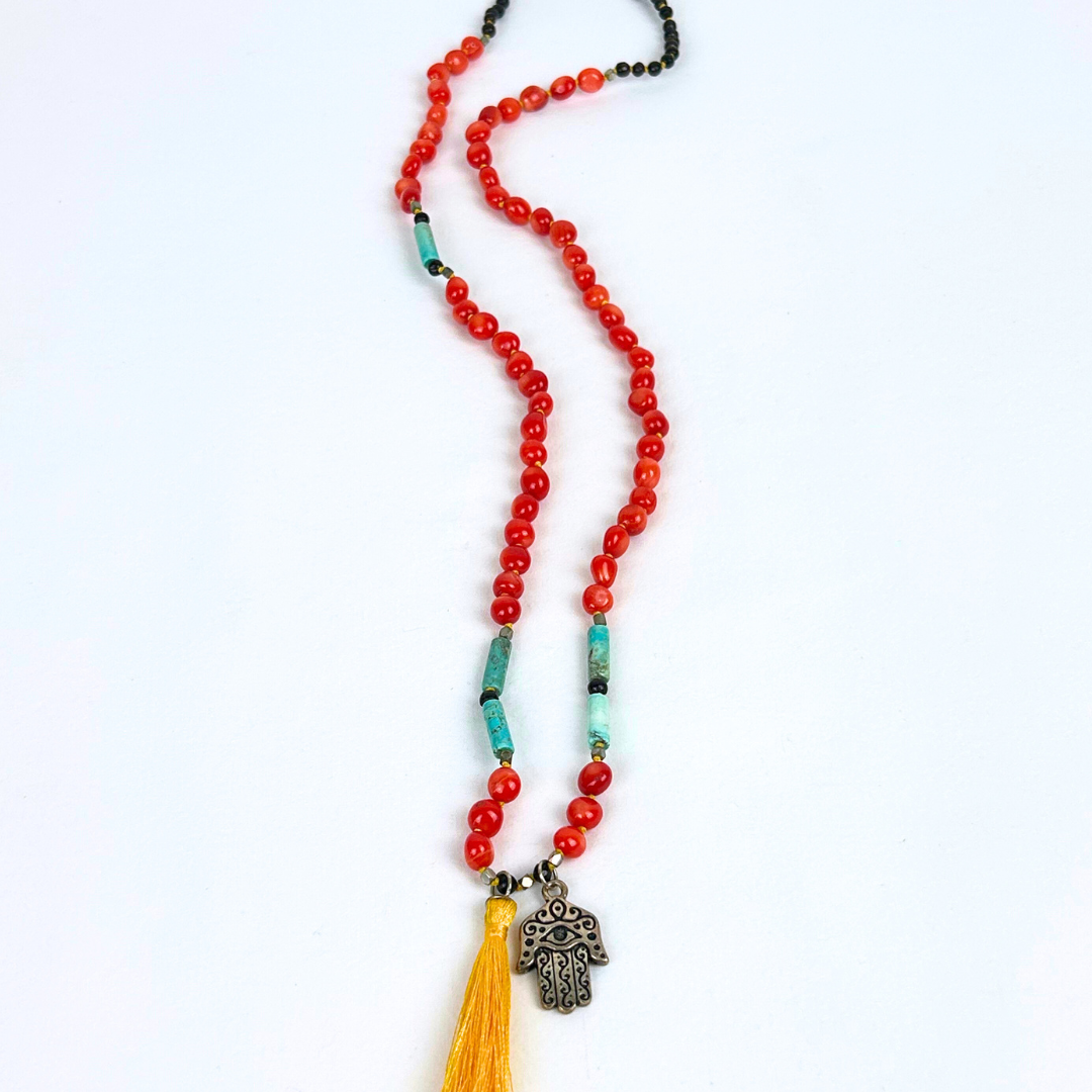 Necklace, Hamsa Ambition